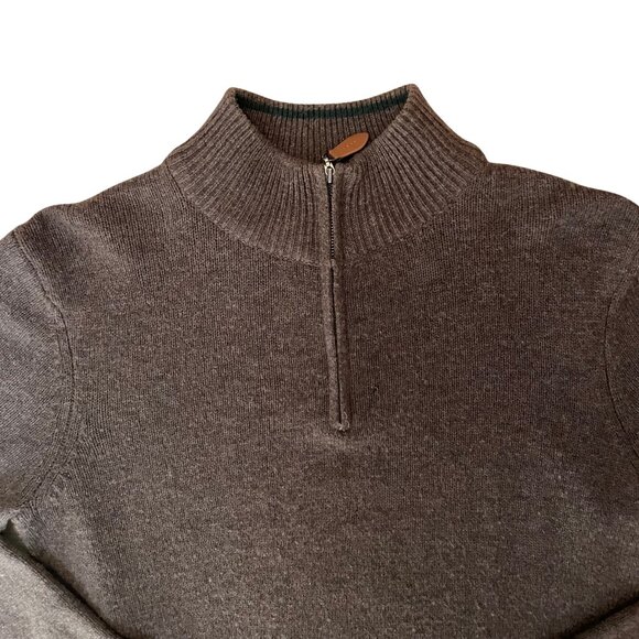 Lambswool Blend Sweater • Brown • US Small - Picture 3 of 10